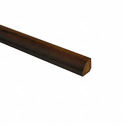 Prefinished Antique Hazel Bamboo 3/4 in thick x .75 in wide x 72 in Length Quarter Round